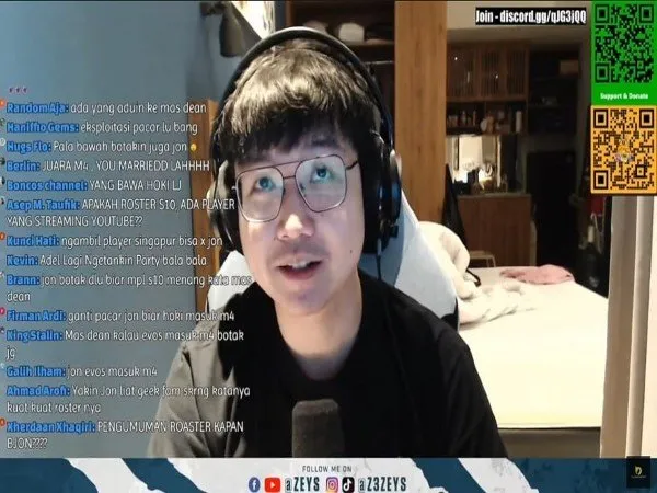 Zeys Klaim Akan Ada Pemain Baru di Roster MPL ID S10 EVOS Legends