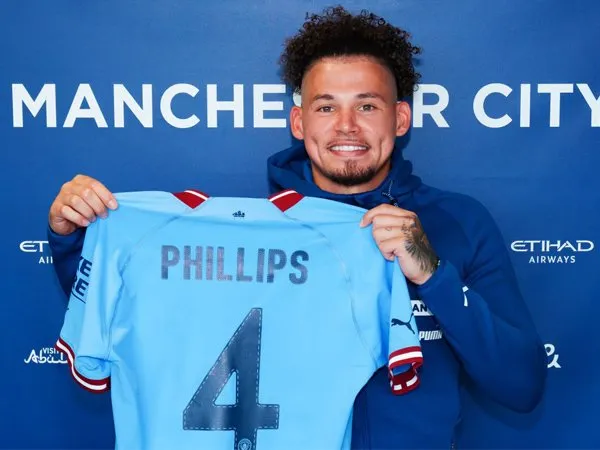 Gelandang Manchester City, Kalvin Phillips.