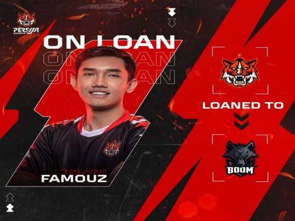 Persija Esports Resmi Pinjamkan Famouz ke BOOM Esports