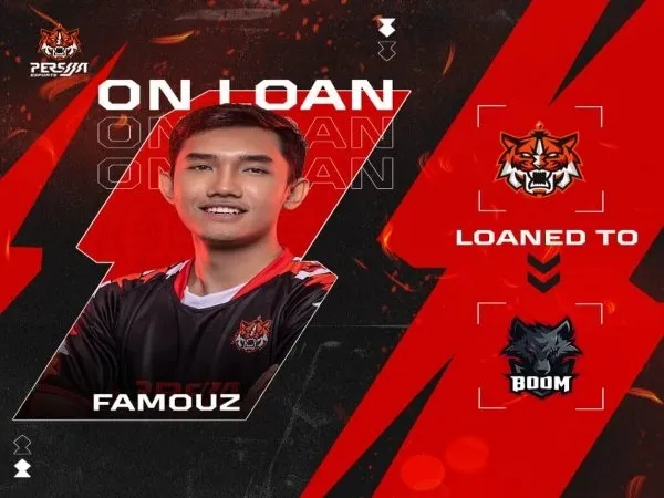 Persija Esports Resmi Pinjamkan Famouz ke BOOM Esports