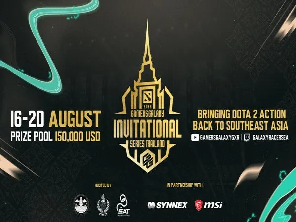 Gamers Galaxy: Dota 2 Invitational Series Thailand 2022 Diumumkan!
