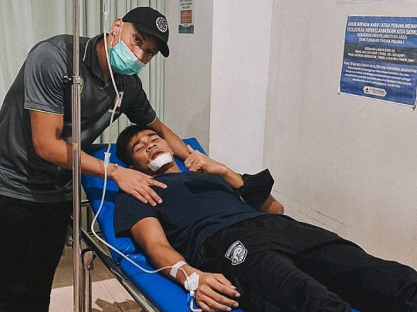 Kondisi Angga Membaik, Sekretaris Borneo FC: Tidak Ada Cedera Serius