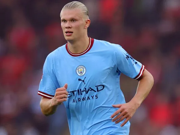 Striker Manchester City, Erling Haaland.