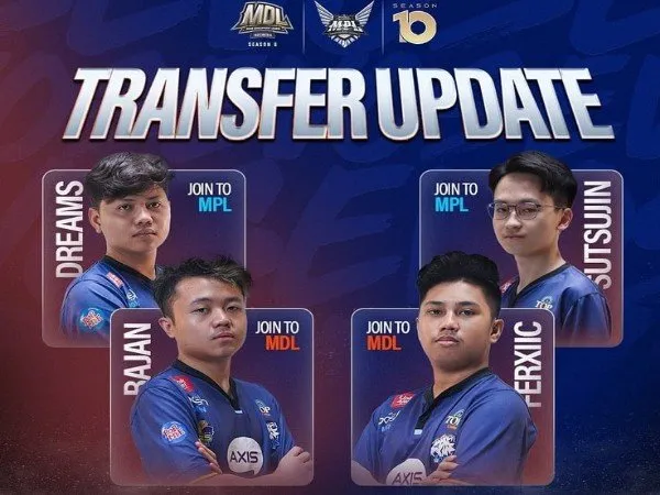 EVOS Legends Naikkan DreamS dan Sutsujin, Ferxiic dan Bajan Degradasi