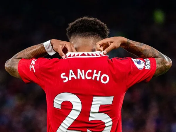 Winger Manchester United, Jadon Sancho.