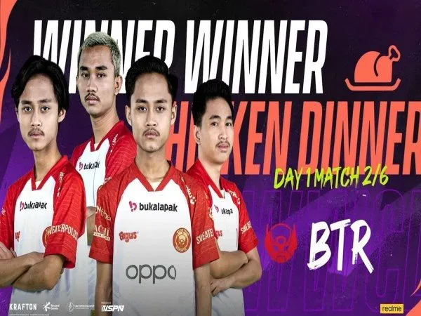 Day 1 Play-in PMPL SEA Fall 2022: Dewa United & Bigetron RA Masuk Top 4