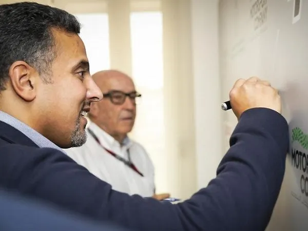 Pangeran Arab Saudi ketika tandatangan Mou.