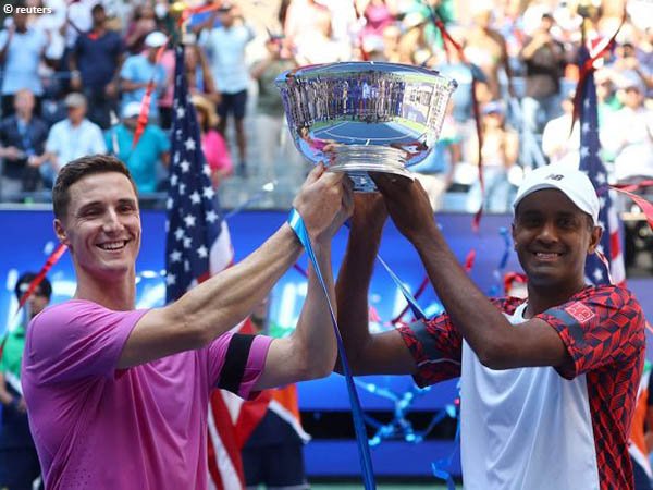 Hasil US Open: Rajeev Ram Dan Joe Salisbury Sukses Pertahankan Gelar