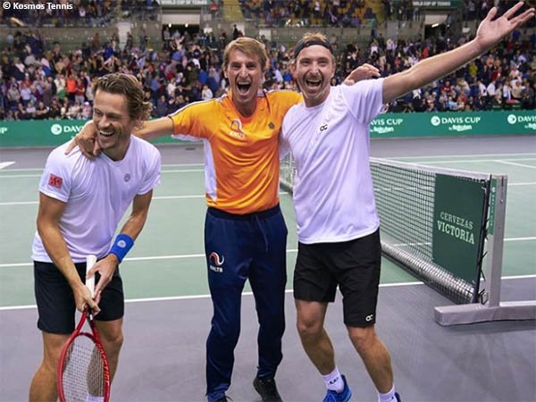 Hasil Davis Cup: Belanda Sabet Satu Tiket Menuju Malaga