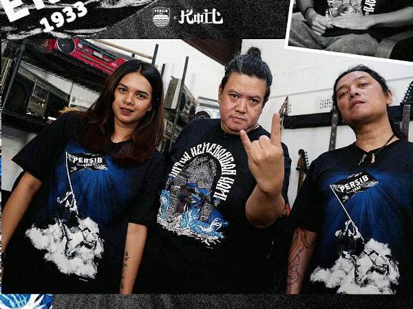 Persib Gandeng Koil Berkolaborasi, Rilis Dua Desain T-shirt