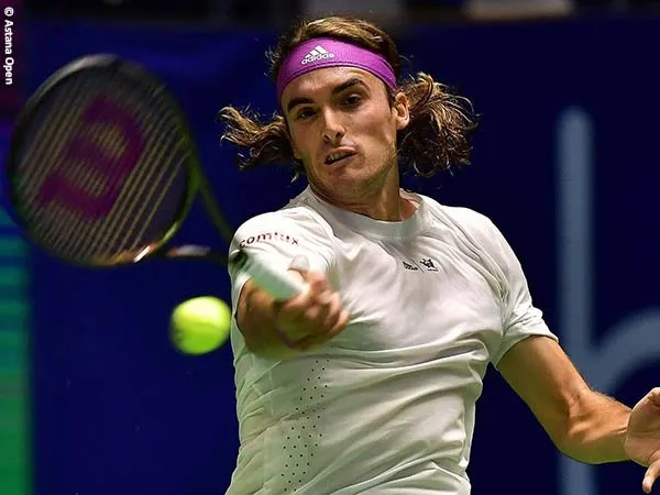 Stefanos Tsitsipas tak kuras banyak energi di laga pembuka Astana Open
