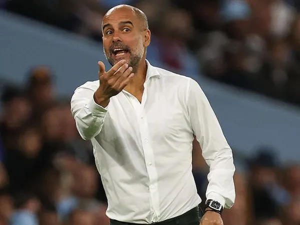Manajer Manchester City, Pep Guardiola.