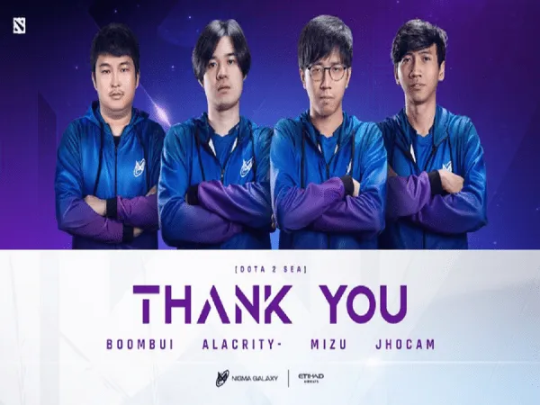 Nigma Galaxy SEA Resmi Melepas 4 Pemain dari Roster