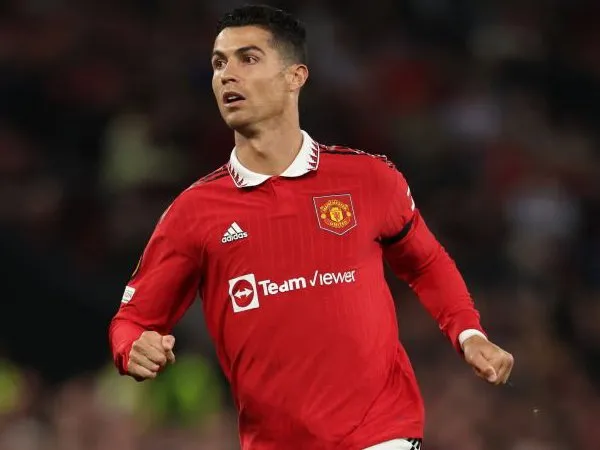Penyerang Manchester United, Cristiano Ronaldo.