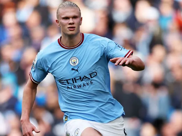 Striker Manchester City, Erling Haaland.
