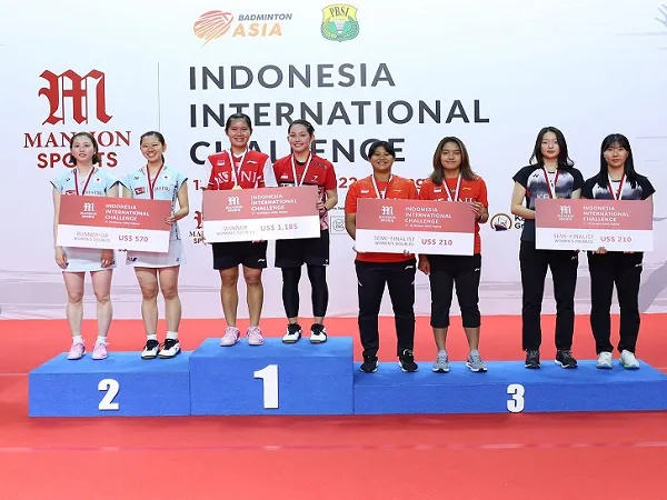 Malang Indonesia Internationa Challenge 2022: Merah Putih Borong 3 Gelar