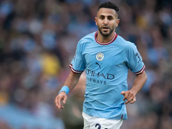 Winger Manchester City, Riyad Mahrez.