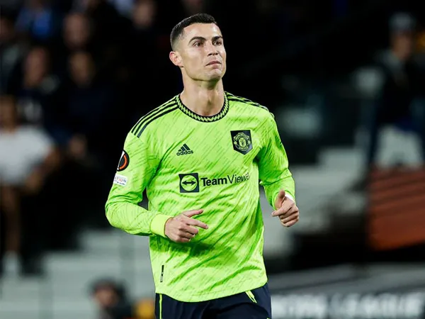 Penyerang Manchester United, Cristiano Ronaldo.