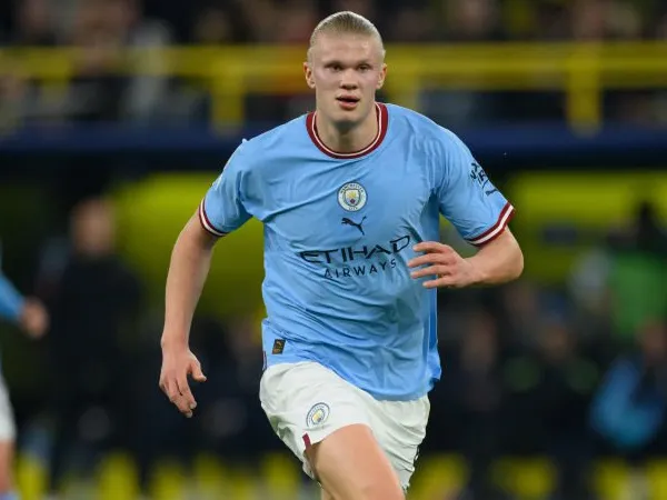 Striker Manchester City, Erling Haaland.