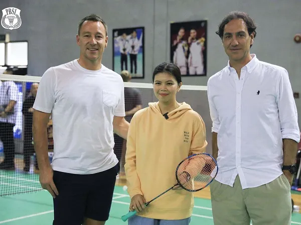 John Terry dan Alessandro Nesta Sambangi Markas Pelatnas Cipayung