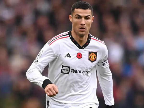 Penyerang Manchester United, Cristiano Ronaldo.