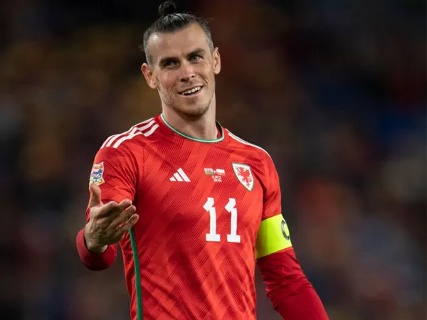 Kapten timnas Wales, Gareth Bale.