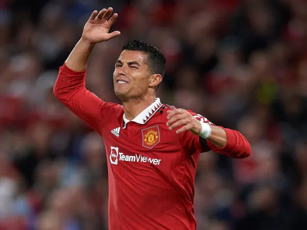 Penyerang Manchester United, Cristiano Ronaldo.