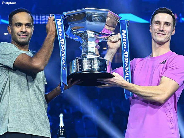 Joe Salisbury Dan Rajeev Ram Angkat Trofi Kemenangan ATP Finals