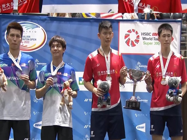 Kalahkan Ong/Teo, Liu Yuchen/Ou Xuanyi Juara Australia Open 2022