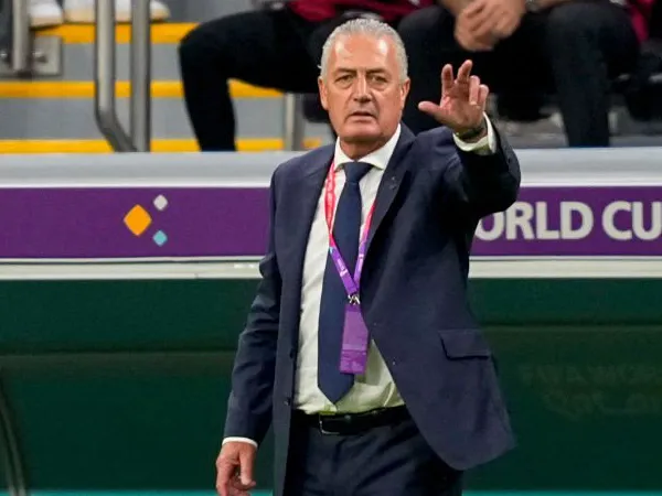 Pelatih timnas Ekuador, Gustavo Alfaro.