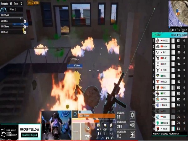 Hasil Hari Ketiga Grup Yellow PMGC 2022: Revans, Geek Fam MY Gusur 4AM