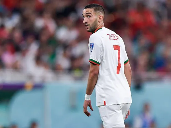 Gelandang timnas Maroko, Hakim Ziyech.