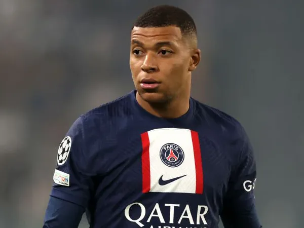 Penyerang Paris Saint-Germain, Kylian Mbappe.