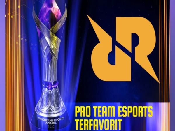 RRQ Raih Gelar Tim Esports Terfavorit di Indonesian Esports Awards 2022