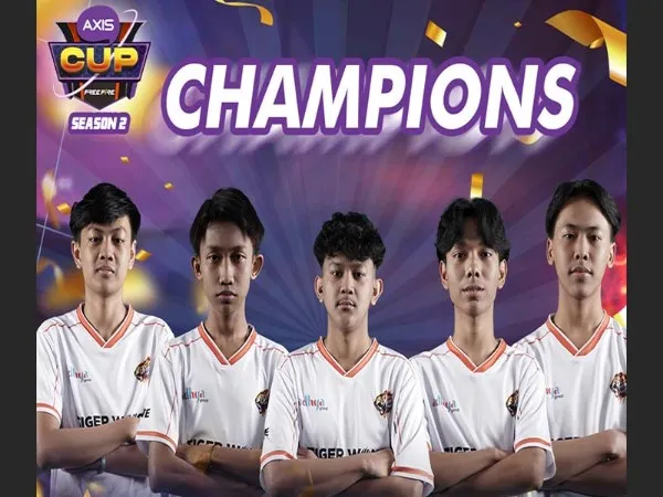 Tiger Wong Esports Buat Kejutan Jadi Juara AXIS Cup Free Fire Musim Kedua