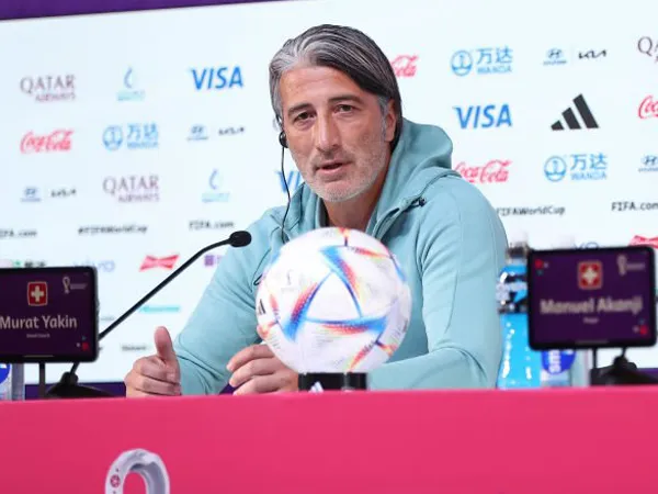 Pelatih timnas Swiss, Murat Yakin.