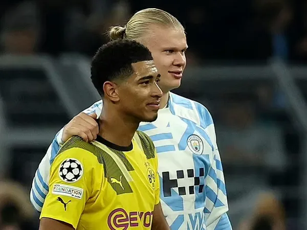 Jude Bellingham dan Erling Haaland