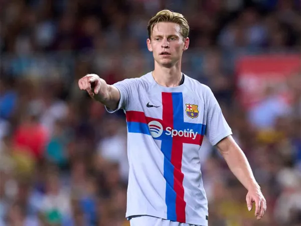 Gelandang Barcelona, Frenkie de Jong.