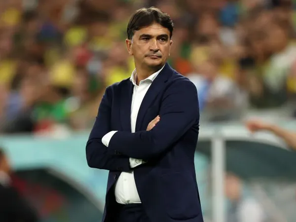 Pelatih timnas Kroasia, Zlatko Dalic.