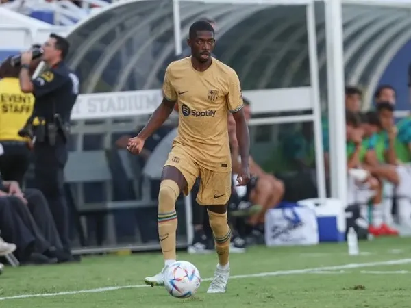 Winger Barcelona, Ousmane Dembele. (Images: Getty)
