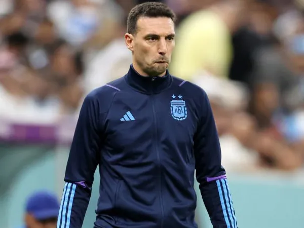 Pelatih timnas Argentina, Lionel Scaloni.