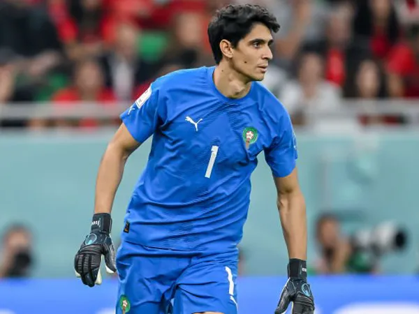 Kiper timnas Maroko, Yassine Bounou.