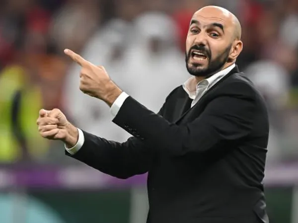 Pelatih timnas Maroko, Walid Regragui.
