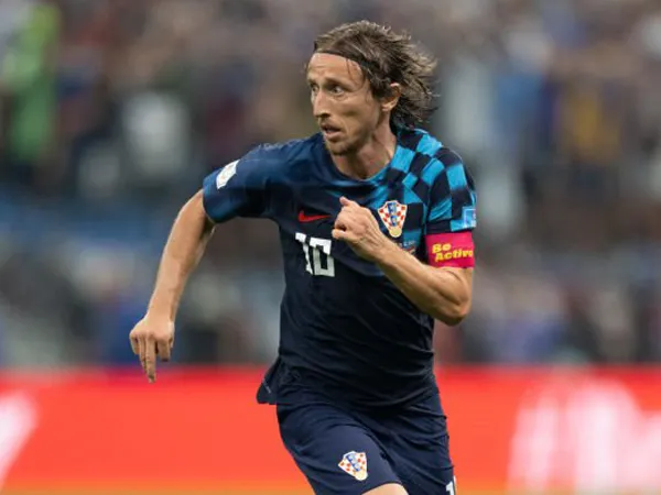 Kapten timnas Kroasia, Luka Modric.