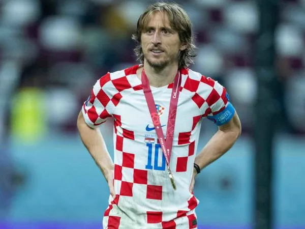 Kapten timnas Kroasia, Luka Modric.