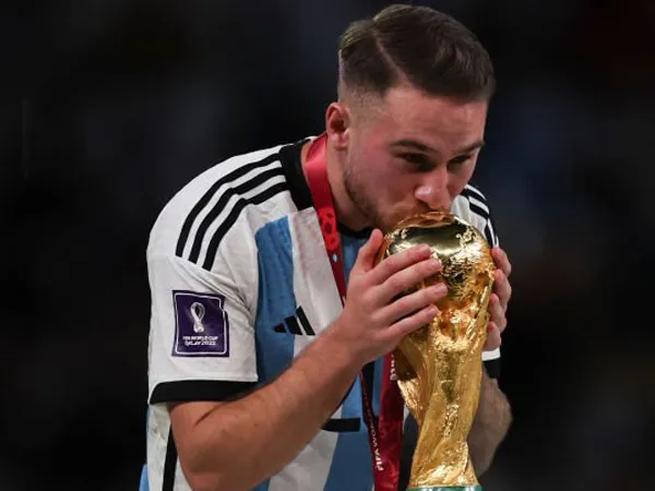 Gelandang timnas Argentina, Alexis Mac Allister.