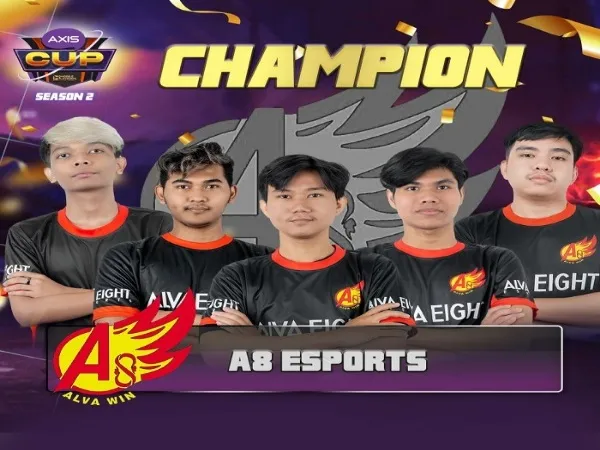 A8 Esports Rebut Gelar Juara Turnamen AXIS Cup 2022 MLBB Musim II