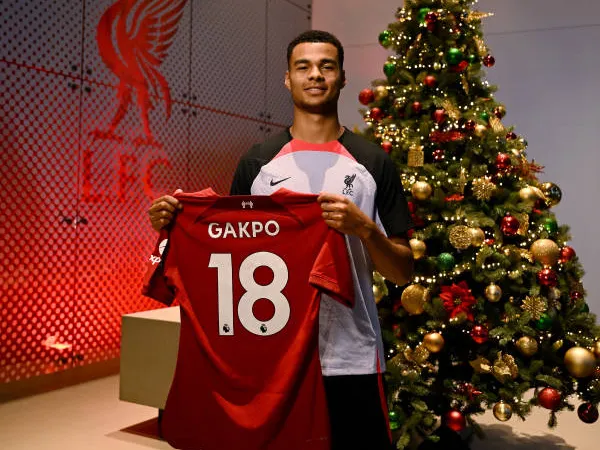 Liverpool Mengkonfirmasi Nomor Punggung Cody Gakpo
