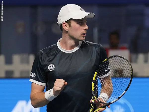 Botic van de Zandschulp dan Tallo Griekspoor kompak melangkah ke semifinal di Pune