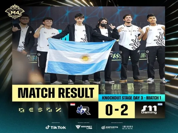 Hasil Laga M4: RSG SG Didepak oleh S11 Gaming di Lower Bracket